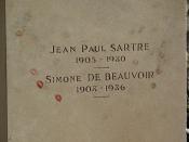 Resting place of Jean Paul Sartre and Simone de Beauvoir
