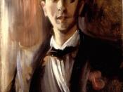 English: Portrait of Jean Cocteau (1889 - 1963).