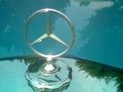 The iconic symbol of Mercedes-Benz