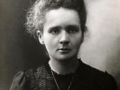 Portrait of Marie Skłodowska-Curie (November 7, 1867 – July 4, 1934), sometime prior to 1907. Curie and her husband Pierre shared a Nobel Prize in Physics in 1903. Working together, she and her husband isolated Polonium. Pierre died in 1907, but Mar