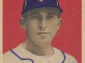 English: Former Major League Baseball player in 1949.