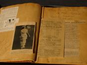 English: Scrapbook of Mata Hari, Fries Museum, Leeuwarden Nederlands: Plakboek van Mata Hari, Fries Museum, Leeuwarden