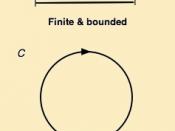 Universe bounded unbounded finite infinite 1