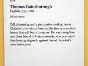 Thomas Gainsborough - Portrait of James Christie - 1778 - Getty Center - label