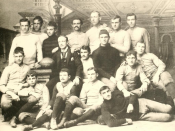 English: 1890 Purdue University varsity football team
