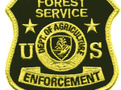 English: United States Forest Service Law Enforcement & Investigations patch.