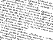 Fragment of the Digital Millennium Copyright Act. Fragment van de Digital Millennium Copyright Act.