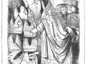 English: The Guy Fawkes of 1850 - a commentary on the restoration of the Catholic hierarchy in England, in 1850