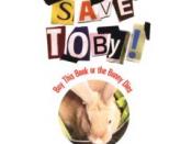 The cover of the Save Toby book.