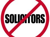 No Solicitors!!!