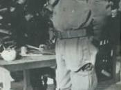 Lt. Commander Mitsuo Fuchida training for the Pearl Harbor attack, October 1941.