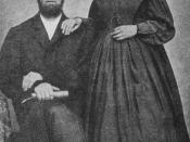 English: James and Ellen White, taken from http://www.timeoftrouble.com/advent-pics/james%20&%20ellen%20white.jpg and adjusted for contrast. Category:Images relating to the Seventh-day Adventist Church