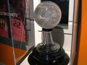English: National Association of Basketball Coaches NCAA Championship Trophy