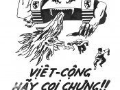 Propaganda leaflet urging the defection of NLF and North Vietnamese to the side of the Republic of Vietnam