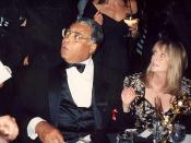 James Earl Jones at the Governor's Ball after the 43rd Annual Emmy Awards, 8/25/91