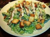 Caesar salad at Nichols Restaurant in Marina del Rey, California. :Comment: 