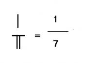 Rod calculus fraction