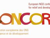 English: This is the logo of CONCORD, the European NGO confederation of Relief and Development NGO's.