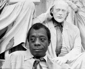 English: portrait of James Baldwin