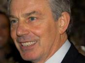Tony Blair, Prime Minister of the United Kingdom 1997-2007.