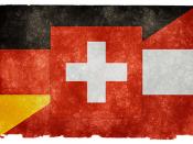 German Language Grunge Flag