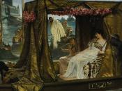 Antony and Cleopatra, by Sir Lawrence Alma-Tadema (1883)