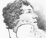 Portrait of John Keats by his friend Charles Brown, 1819