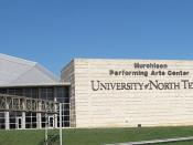 University of North Texas Performing Arts Center