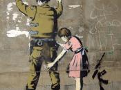 English: Graffiti in Bethlehem Polski: Graffiti w Betlejem Deutsch: Ein Graffiti in Betlehem