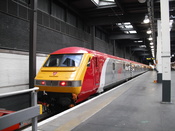 English: Virgin Trains Mk3 DVT at Euston