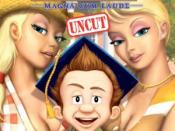 PAL cover for the uncut Xbox version of Leisure Suit Larry: Magna Cum Laude