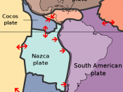The key principle of plate tectonics is that the lithosphere exists as separate and distinct tectonic plates, which float on the fluid-like (visco-elastic solid) asthenosphere. The relative fluidity of the asthenosphere allows the tectonic plates to under