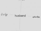 English: Greek roots for the word Husband