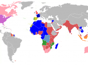 Colonisation in 1945 Español: Colonialismo en 1945 한국어: 1945년의 국가들
