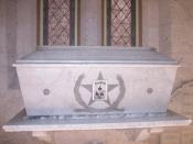English: Davy Crockett, William Barret Travis and Jim Bowie Tomb, taken in Aug 2008