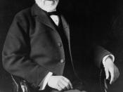 Andrew Carnegie, American businessman and philanthropist.