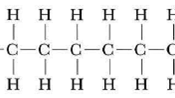 English: Octane Molecule