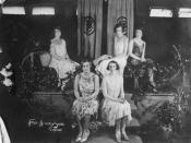 Mannequin parade at Finney Isles & Co., Brisbane, 1929