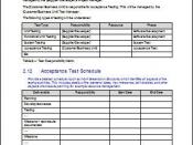 Schedule Acceptance Test Plan during Software Development Testing Phase