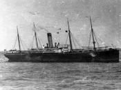 zdjęcie przedstawia statek SS Californian.