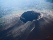Vesuvius from plane
