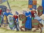 The end of the Peasant's Revolt 1381: their leader Wat Tyler is killed by William Walworth, Lord Mayor
