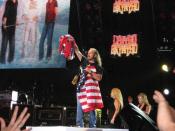 English: Lynyrd Skynyrd in concert - New Brockton, Alabama, June 7, 2008