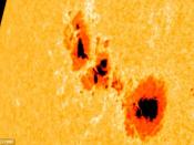 English: A report in the Daily Mail characterized sunspot 1302 as a 