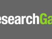Logo of ResearchGate, a professional network for scientists