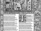 English: Troilus and Criseyde, Illustration from the Kelmscott Chaucer
