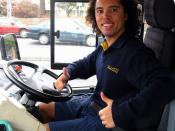 English: David Marshall, Bus Driver from Melbourne, Australia