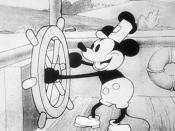 Mickey Mouse in Steamboat Willie (1928)