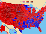 Election results by county. Ronald Reagan Jimmy Carter