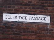 Coleridge Passage, Birmingham - road sign